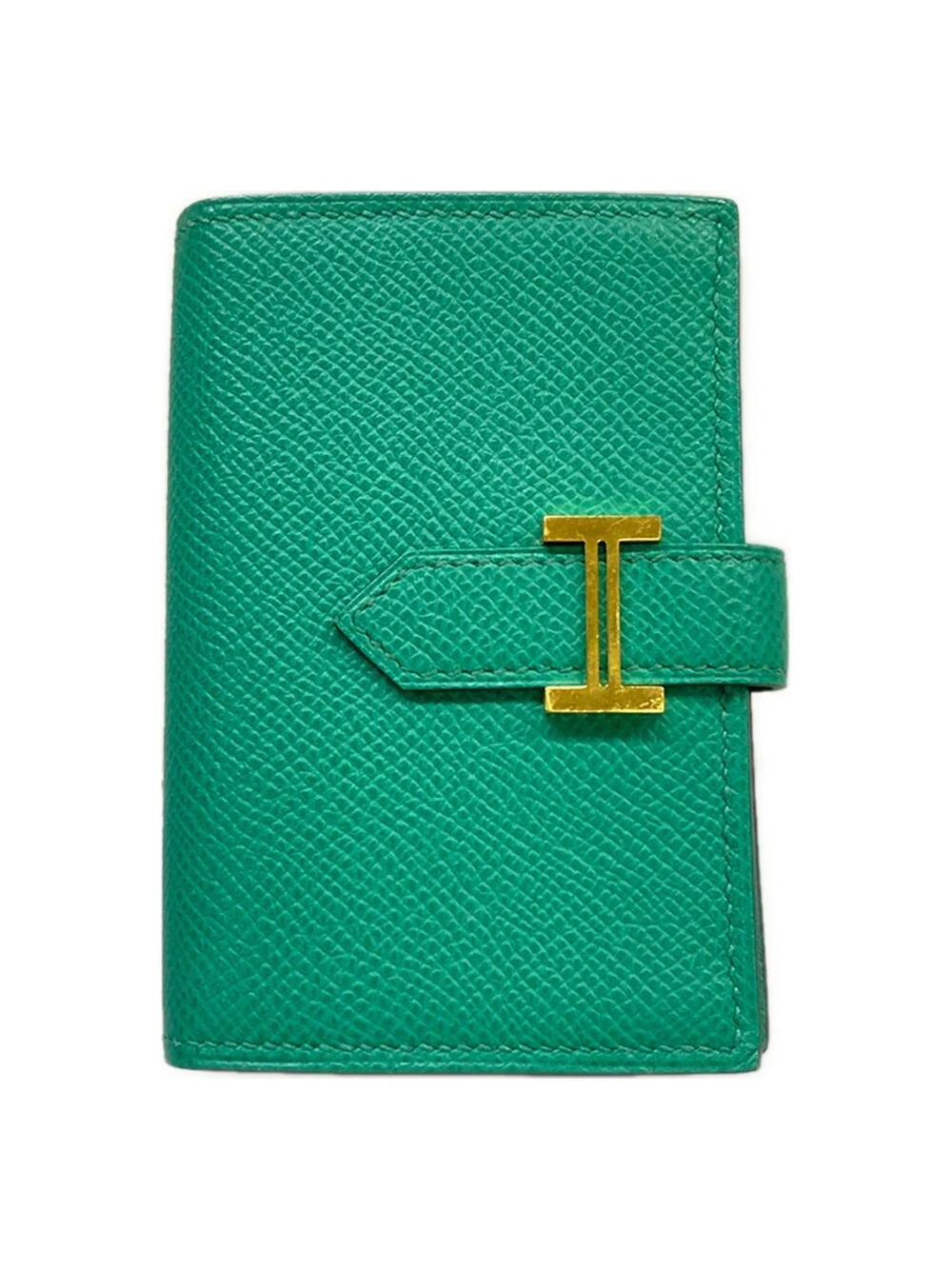 Hermes Bearn Mini Vert Jade Veau Epsom #341948H14B